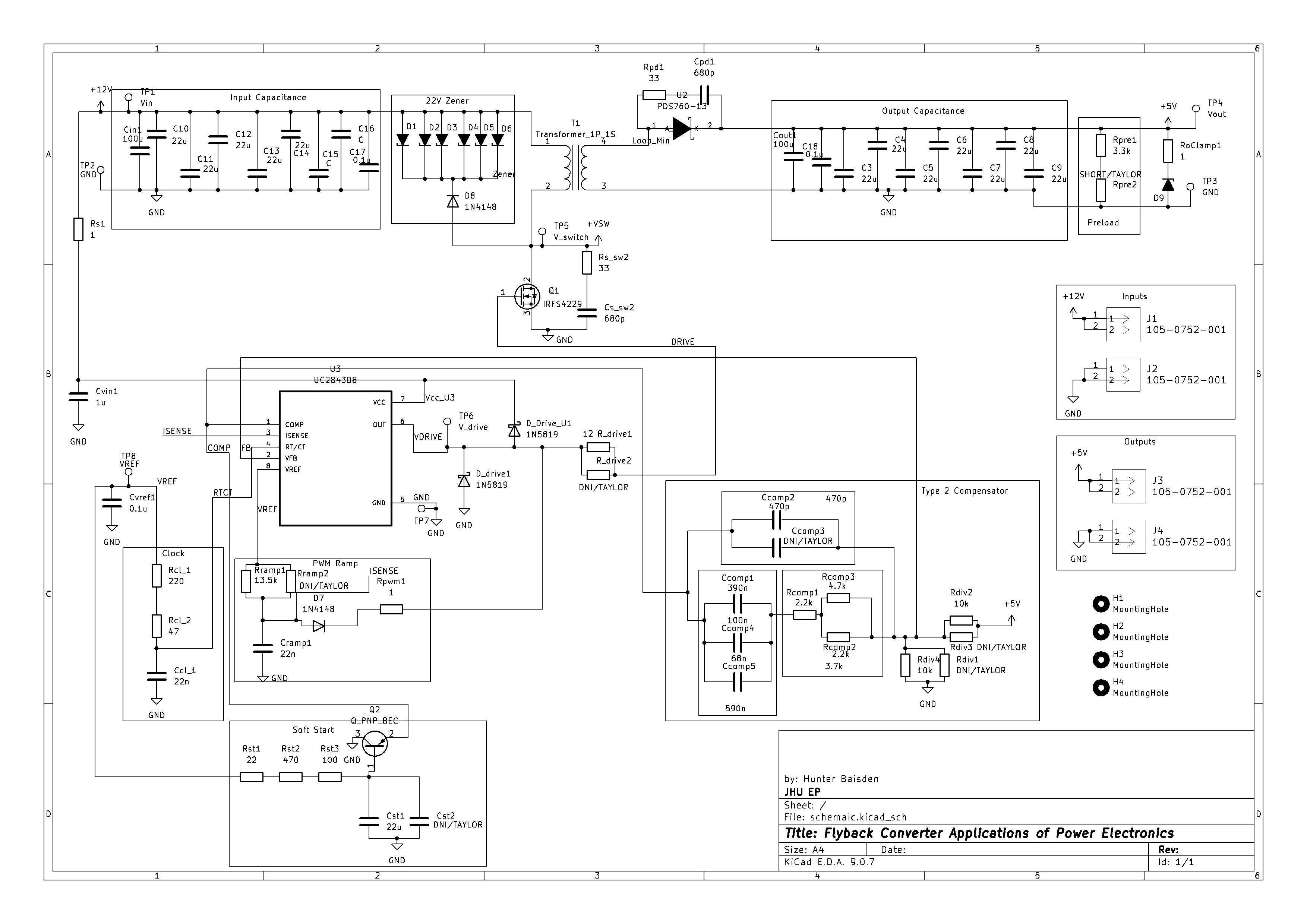 12V -> 5V DCM Flyback Converter screenshot 3