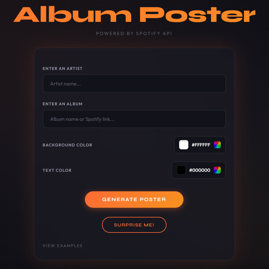 Album Poster Generator screenshot 6